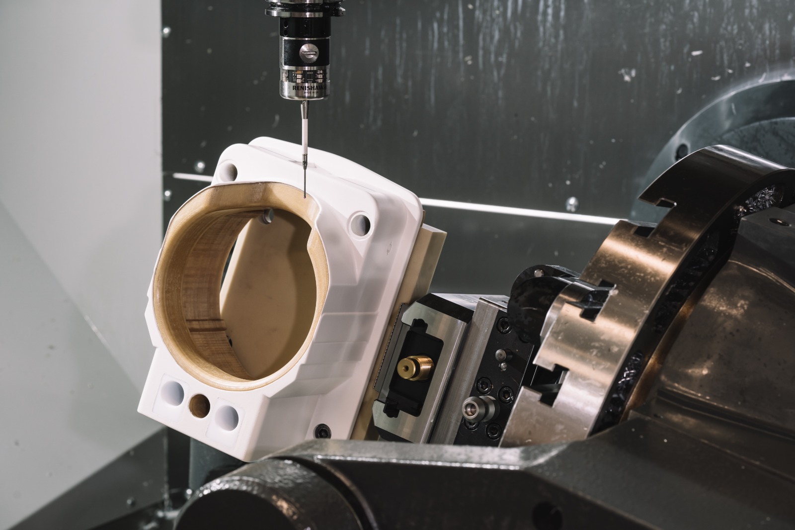 Mecanizado de precisión sobre pieza fabricada en impresión 3D