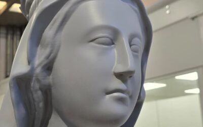 De la ermita al taller digital: Réplica de alta precisión de la Virgen de Cárcar mediante impresión 3D